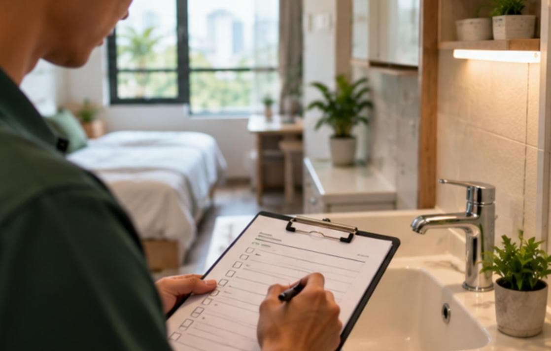 Checklist 10 điều cần kiểm tra trước khi ký hợp đồng thuê phòng